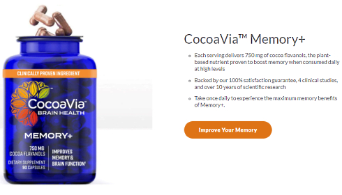 Cacao extract CocoaVia makes your brain work faster
