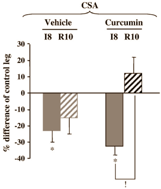 Curcumin isn't anticatabolic at all – it's anabolic