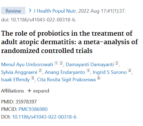 These probiotics reduce atopic dermatitis