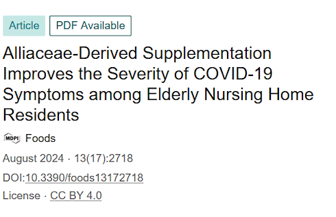 Antiviral effect of garlic and onion makes covid less severe