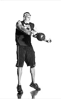 Kettlebell training burns 20 kcal a minute