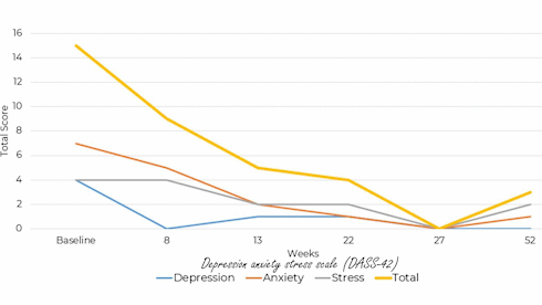 Schizoaffective disorder disappears with keto diet