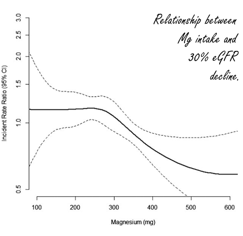 Magnesium keeps kidneys healthy