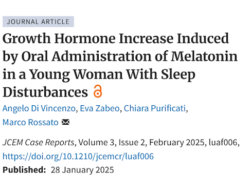 This dose of melatonin may increase your growth hormone levels by a factor of 5
