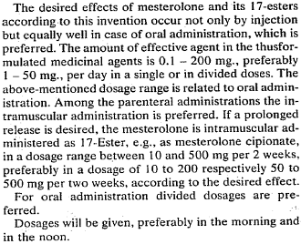 Mesterolone as an anti-depressant