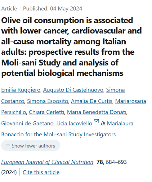 Do you want to live longer? Use more than 3 tablespoons of olive oil per day