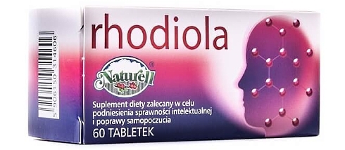 Rhodiola rosea increases reaction speed