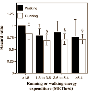 Runners put strain on their knees and hip joints, and sooner or later many need a hip replacement. That's what you'd think isn't it? But it's not necessarily the case. The biggest study undertaken so far actually shows that runners are less likely to develop osteoarthritis than less active people. But that doesn't have to mean that running is good for your joints