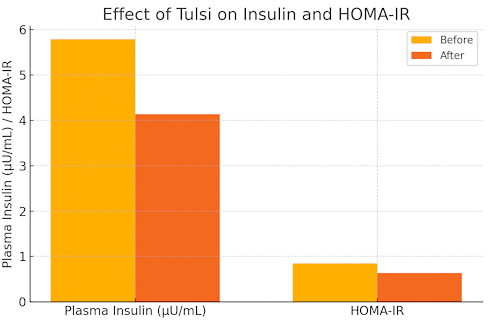 Tulsi supplementation may not only activate the immune system but also improve the way the body handles glucose and cholesterol, according to an older pilot study from India.